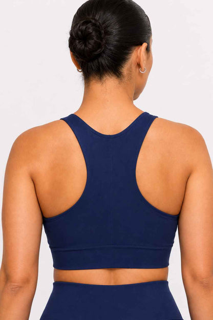 Conjunto Avante Marinho – Legging Cintura Alta + Top Nadador
