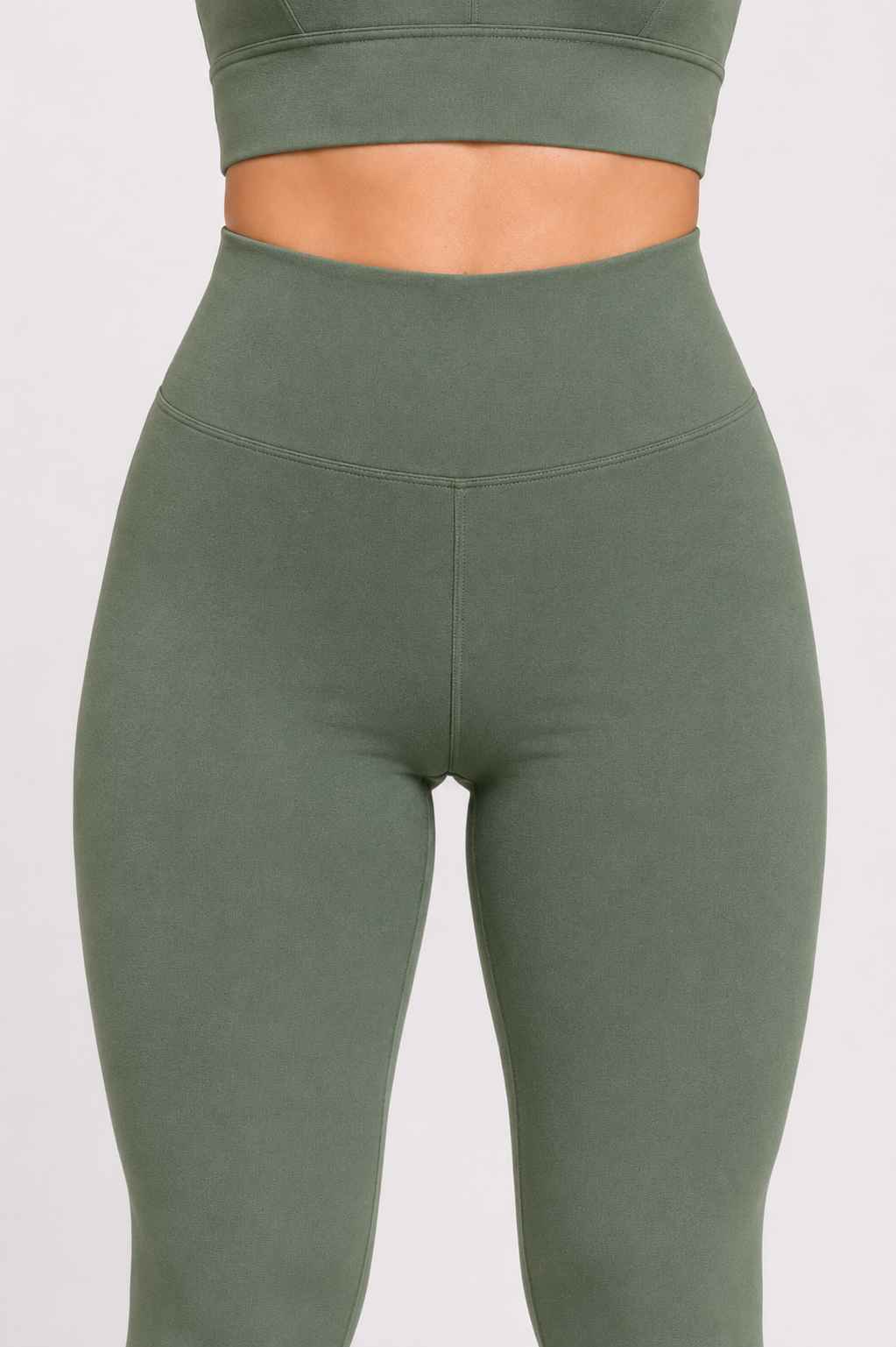 Conjunto Avante Militar – Legging Cintura Alta + Top Nadador