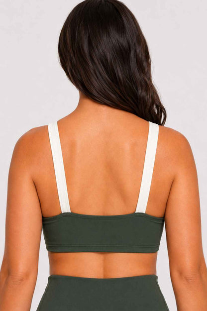 Conjunto Cadência Militar – Top Alça Larga + Short com Bolso