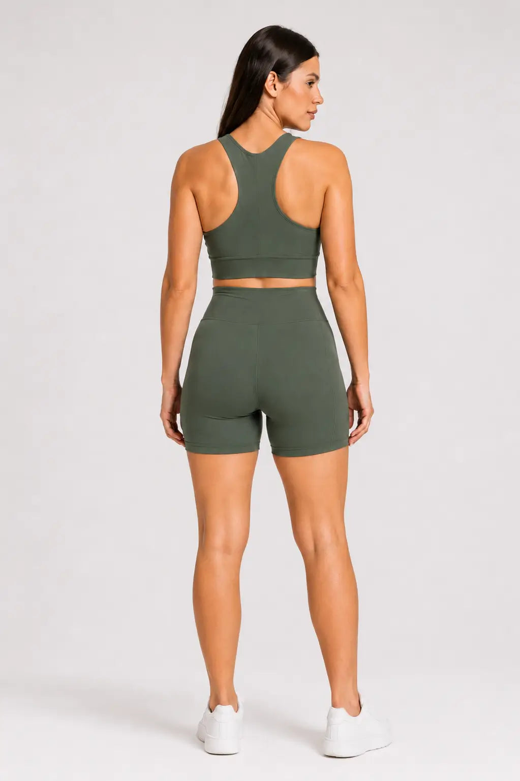 Conjunto Sintonia Militar – Top Nadador + Short Sem Bolso