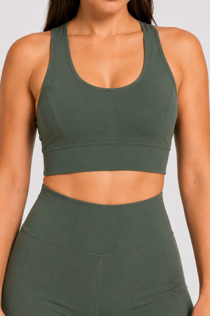 Conjunto Sintonia Militar – Top Nadador + Short Sem Bolso